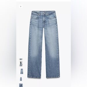 Zara Light Blue Relaxed Men's Jeans